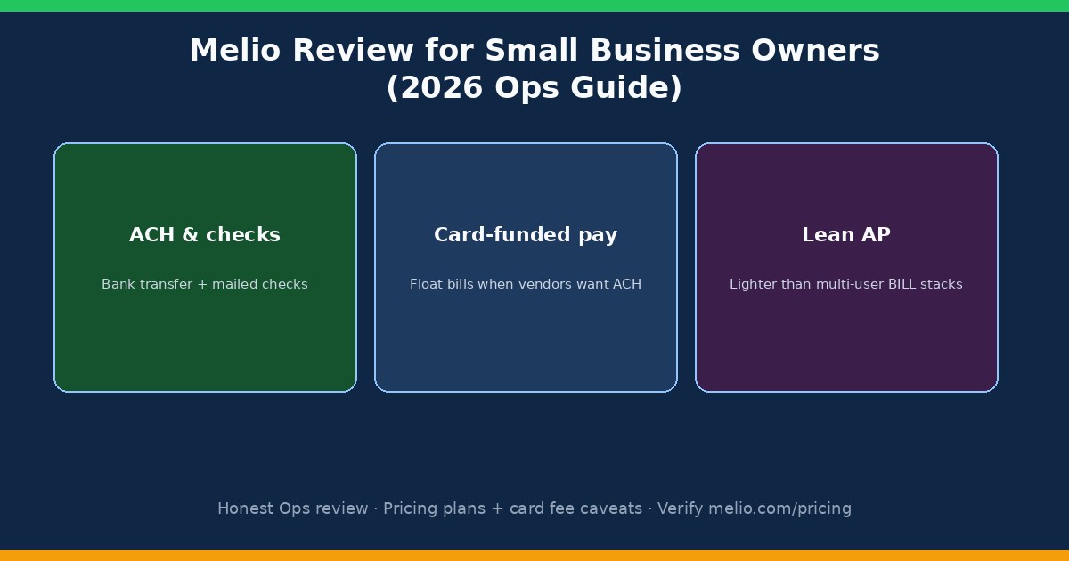 Melio Review for Small Business Owners (2026)